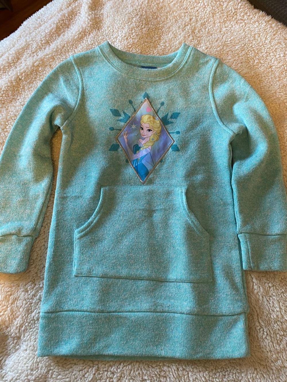 Disney frozen toddler girls tunic sweatshirt